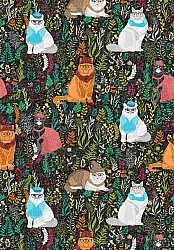 Childrens rugs - Cats (multi)