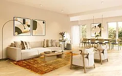 Shaggy rugs - Cosy (ocher)