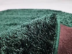 Round rugs - Cosy (dark green)