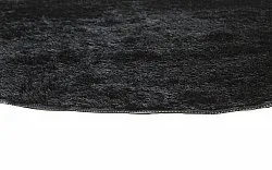 Round rugs - Cosy (black)