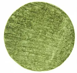 Round rugs - Cosy (green)