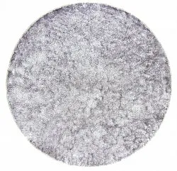 Round rugs - Cosy (silver)