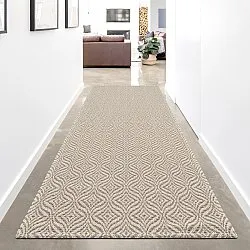 Cotton rug - Hvitanes (beige)