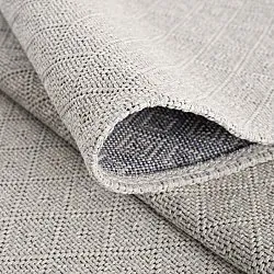 Cotton rug - Saltnes (light grey)