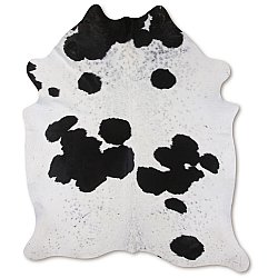 Cowhide - black and white 16
