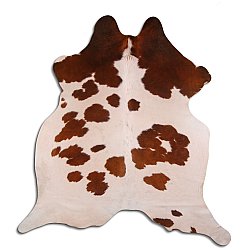 Cowhide - Classic Brown and White 72