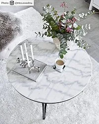 Round rugs - Cosy (white)