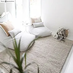 Wool rug - Avafors Wool Bubble (beige)