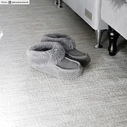 Round rug - Dhurry (nature)