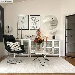 Viscose rug - Jodhpur Special Luxury Edition (offwhite)