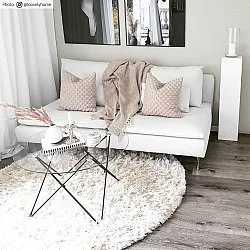 Round rugs - Janjira (offwhite)