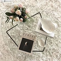 Shaggy rugs - Janjira (white)