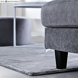 Viscose rug - Jodhpur Special Luxury Edition (grey)