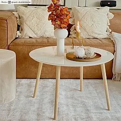 Viscose rug - Jodhpur Special Luxury Edition (light beige)