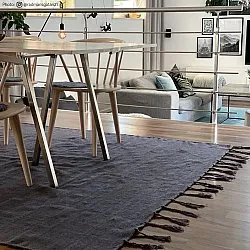 Wool rug - Malana (anthracite)