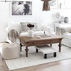 Rag rug - Silje (white)