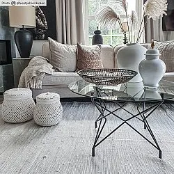 Rag rug - Silje (white)