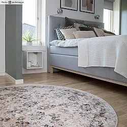 Round rug - Toujane (grey)