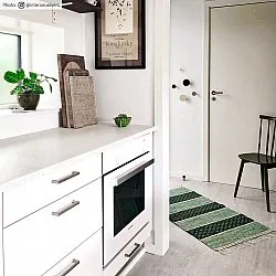Rag rug - Visby (green)