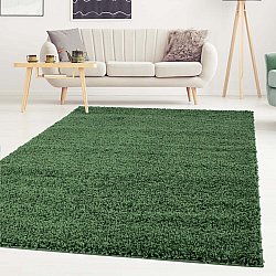Shaggy rugs - Trim (green)