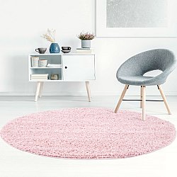 Round rugs - Trim (pink)