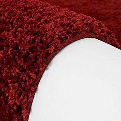 Shaggy rugs - Trim (red)