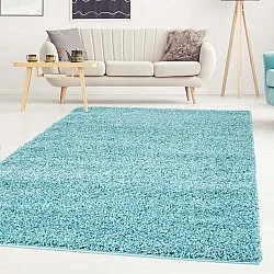 Shaggy rugs - Trim (turquoise)