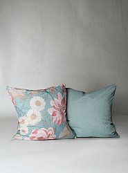 Cushion covers 2-pack - Serena (turquoise/pink)