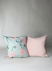 Cushion covers 2-pack - Alyssa (green/pink)