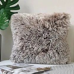 Cushion covers - Fuzzy (greige)