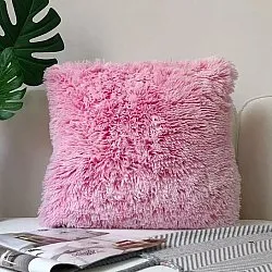 Cushion covers - Fuzzy (pink)