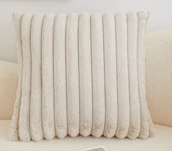 Cushion covers - Soft stripes (off-white)