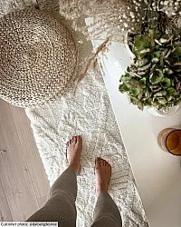 Shaggy rugs - Rostock (offwhite)