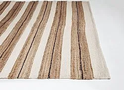 Rag rug - Devli (beige/white/black)