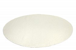 Round rug - Dhurry (white)