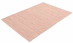 Wool rug - Dhurry (pink)