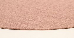 Round rug - Dhurry (pink)