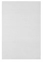 Wool rug - Dhurry (white)