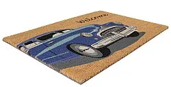 Door mat - Car (blue)