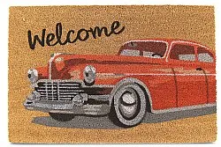Door mat - Car (red)