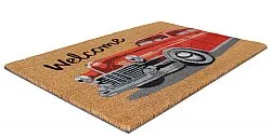 Door mat - Car (red)