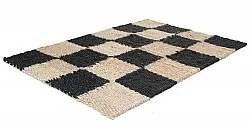 Door mat - Eloise (nature/black)