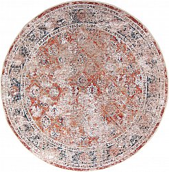 Round rug - Douz (pink/multi)