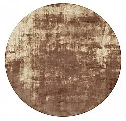 Round rug - Jodhpur Special Luxury Edition (brown)