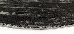 Round rug - Jodhpur Special Luxury Edition (black)