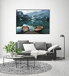 Round rug - Draham (grey)