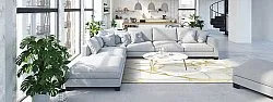 Wilton rug - Cesina (stone/white/gold)