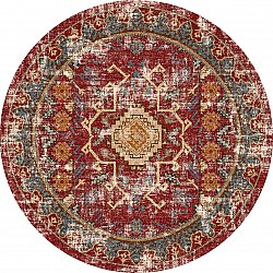 Round rug - Idri (red/multi)
