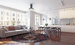 Round rug - Tabarka (multi)