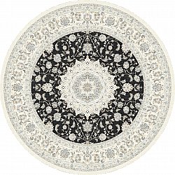 Round rug - Arabella (black)